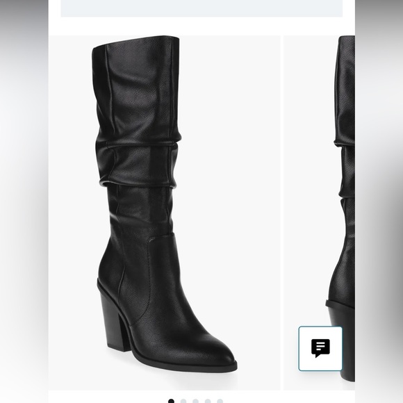 Dolce Vita Shoes - Dolce Vida Numbra Ruched Black Boots Women’s 8.5 NEW
